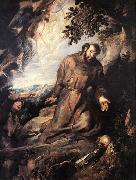 St Francis of Assisi Receiving the Stigmata Peter Paul Rubens